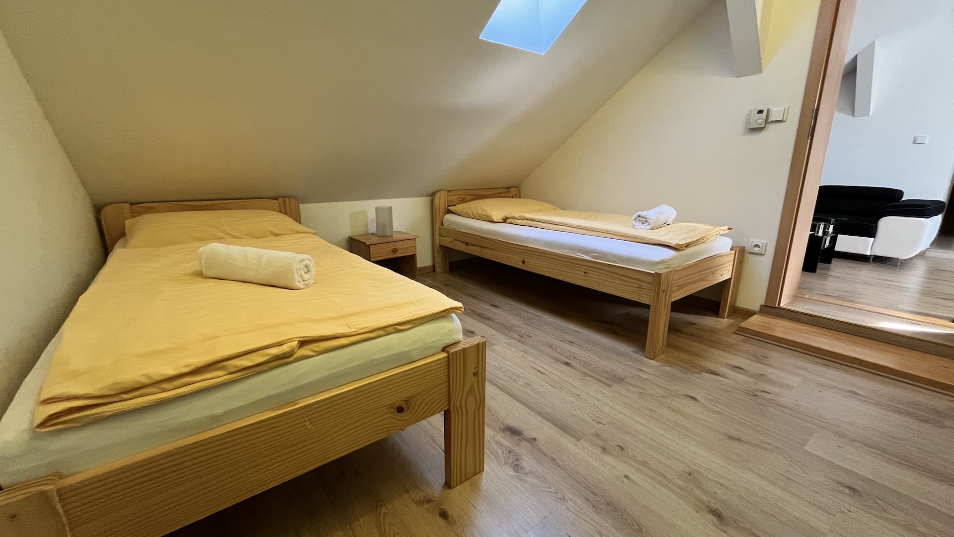 Ložnice Apartmá Deluxe s klimatizací